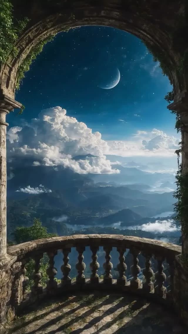Balcony Heaven theme poster