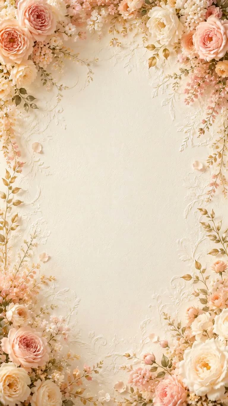 Champagne & Blush theme poster