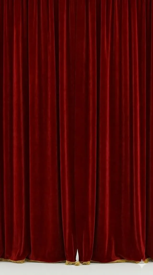 Curtains theme poster