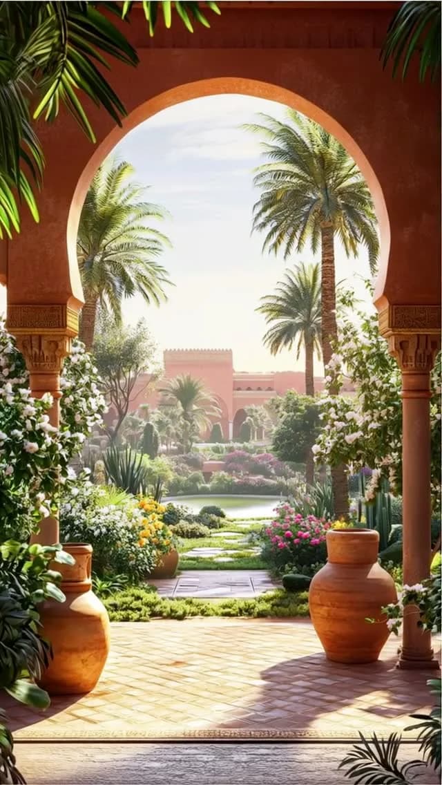 Palm Zoom theme poster