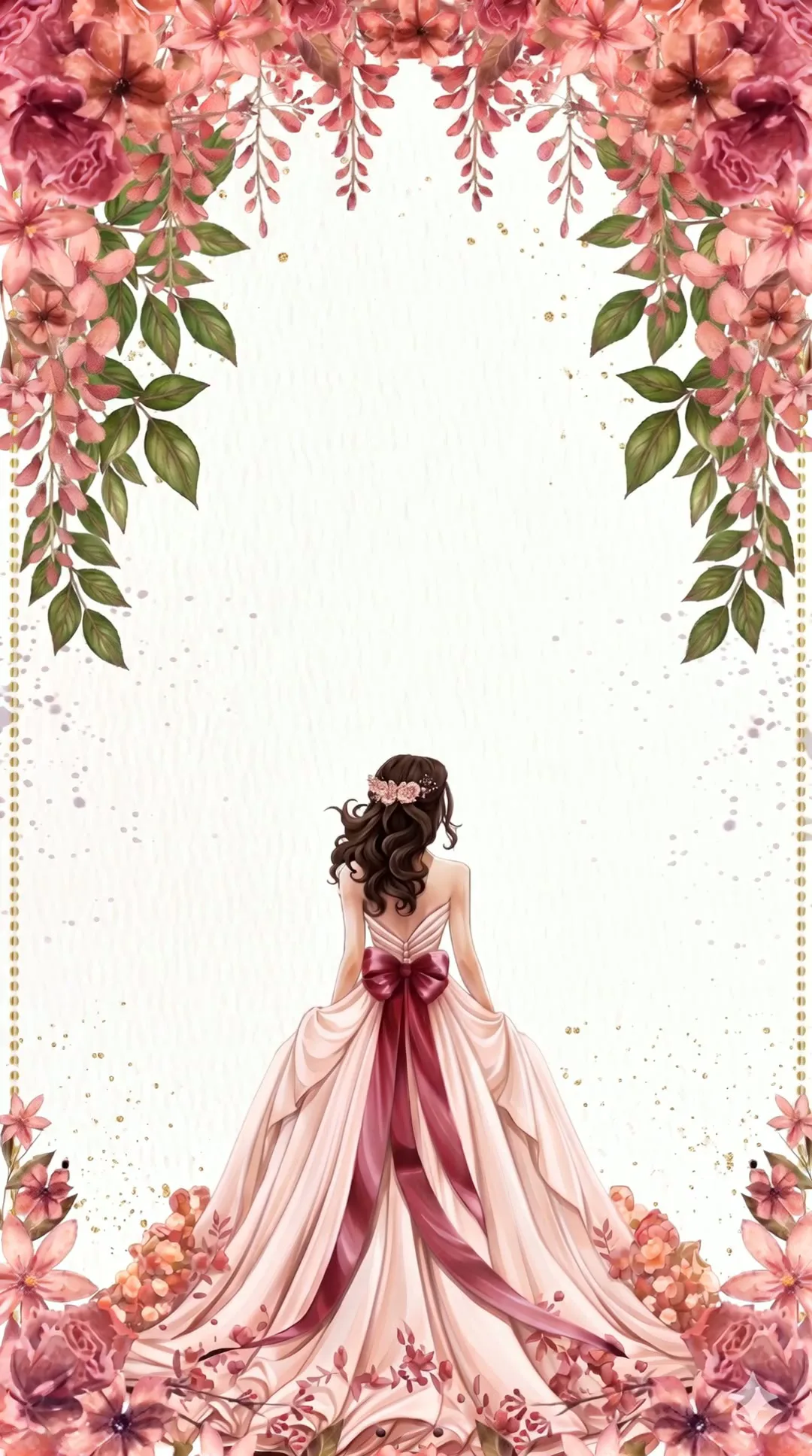 Quinceanera Red theme poster