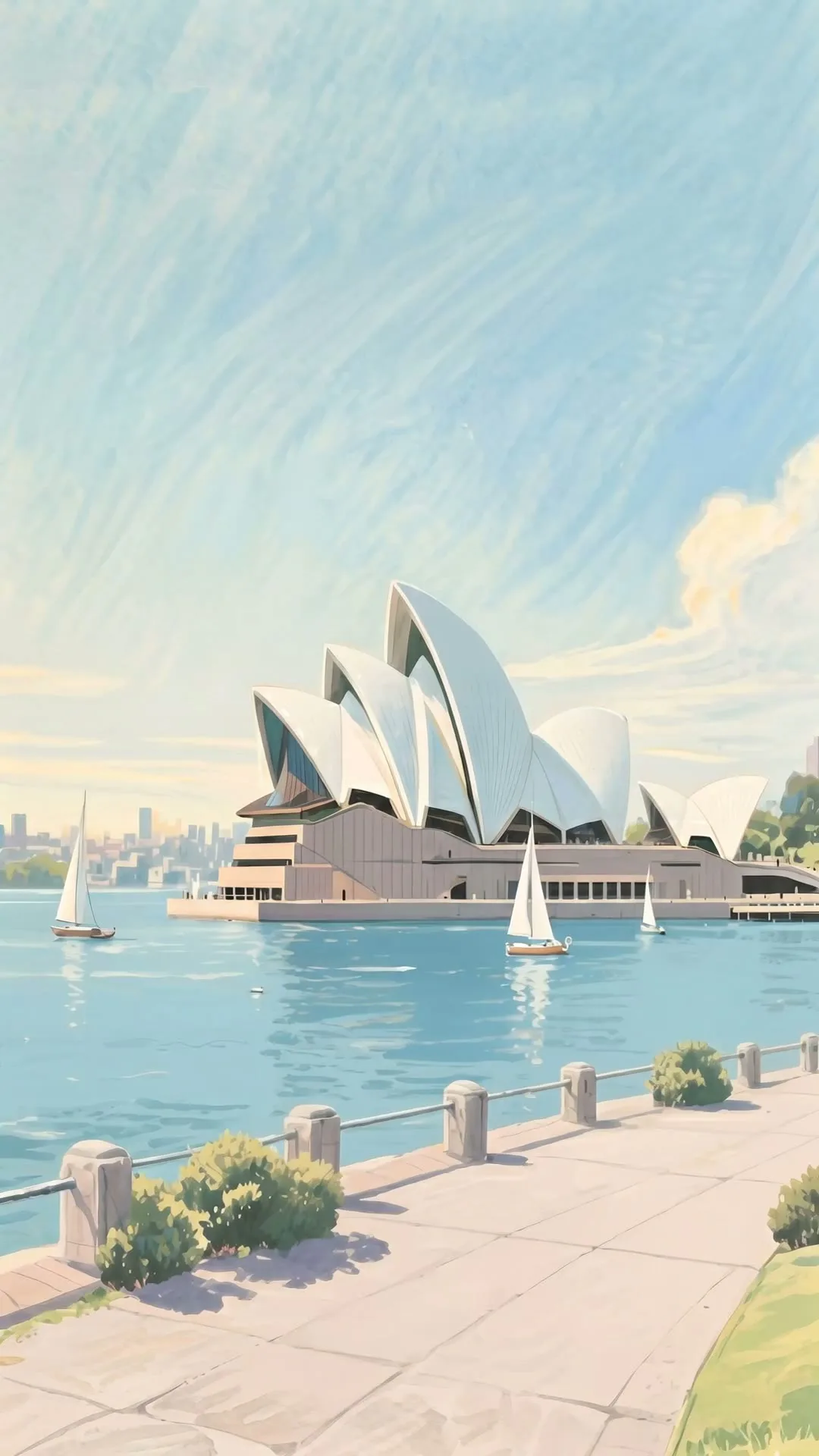 Sydney Opera theme poster