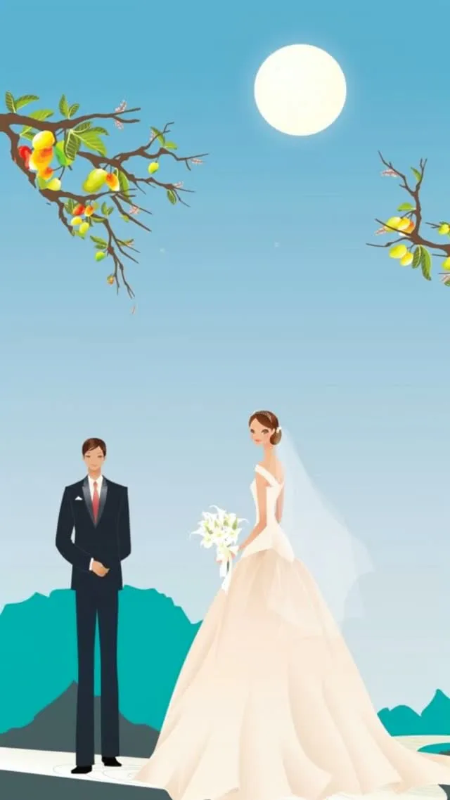 Wedding Dance Colorful theme poster